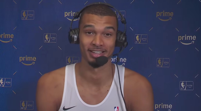 视频直播-文班亚马：我和波波教练每天都会沟通 马刺有能力一路冲到最顶峰|圣安东尼奥马刺队|明尼苏达森林狼队|nba|篮板|比赛_新浪体育_新浪新闻
